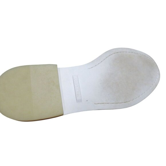 Calvin Klein Black Adeso Lace Up Leather Oxford  rounded toe dress loafers sz 11 - Picture 7 of 10